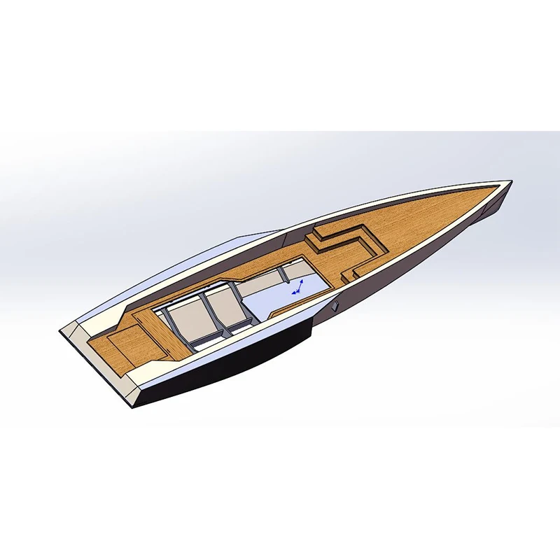 Można zainstalować zestaw montażowy 1/35 Model statku z drewna silnik zabawkowy Model budynku dla dorosłych z laminatu jachtu i drewna