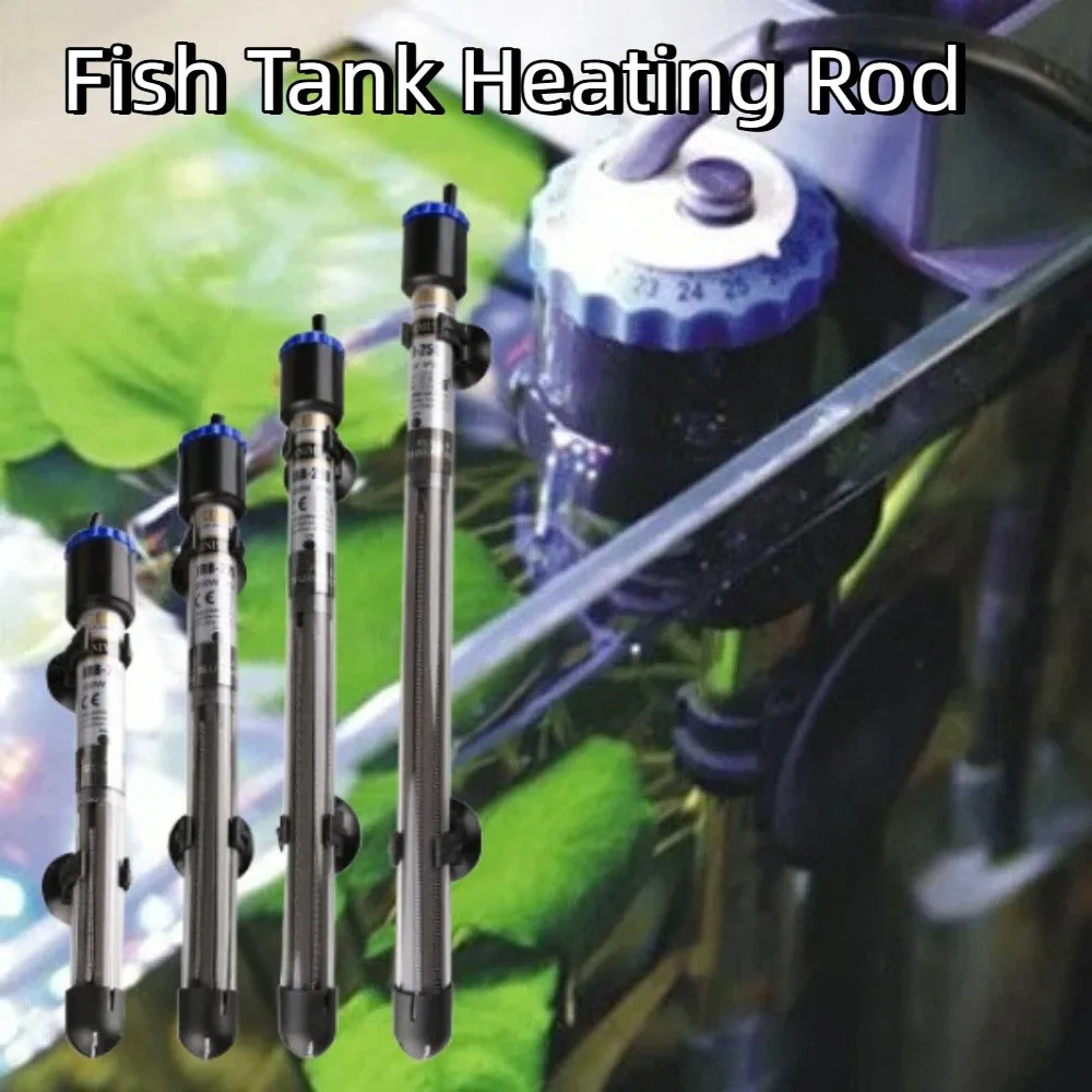 

Automatic Fish Tank Heating Rod Adjustable Temperature Explosion-proof Submersible Heater with Sucker High-Efficiency