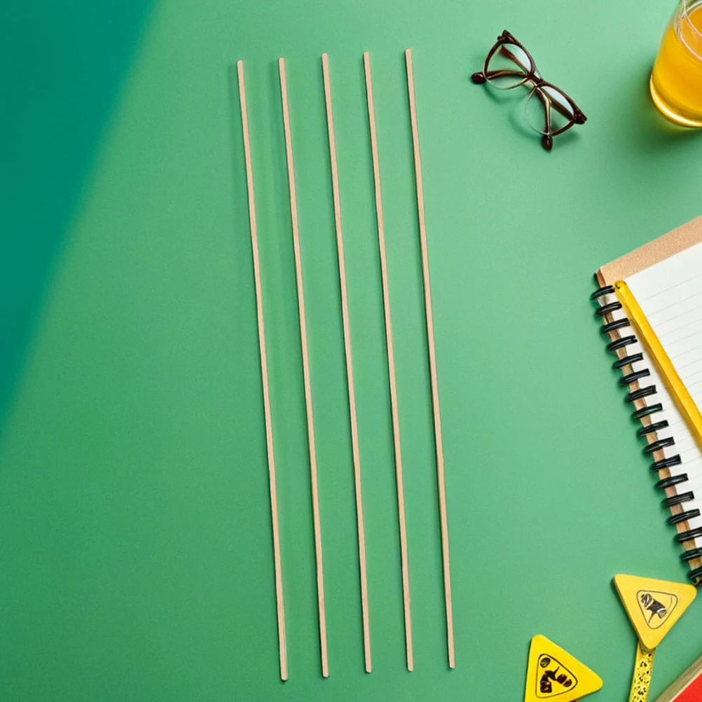 

20 Pcs Children's Kite Material Bag Bamboo Dowels for Crafts Birdcage Frame Sticks Diy Rods Projects Model Building