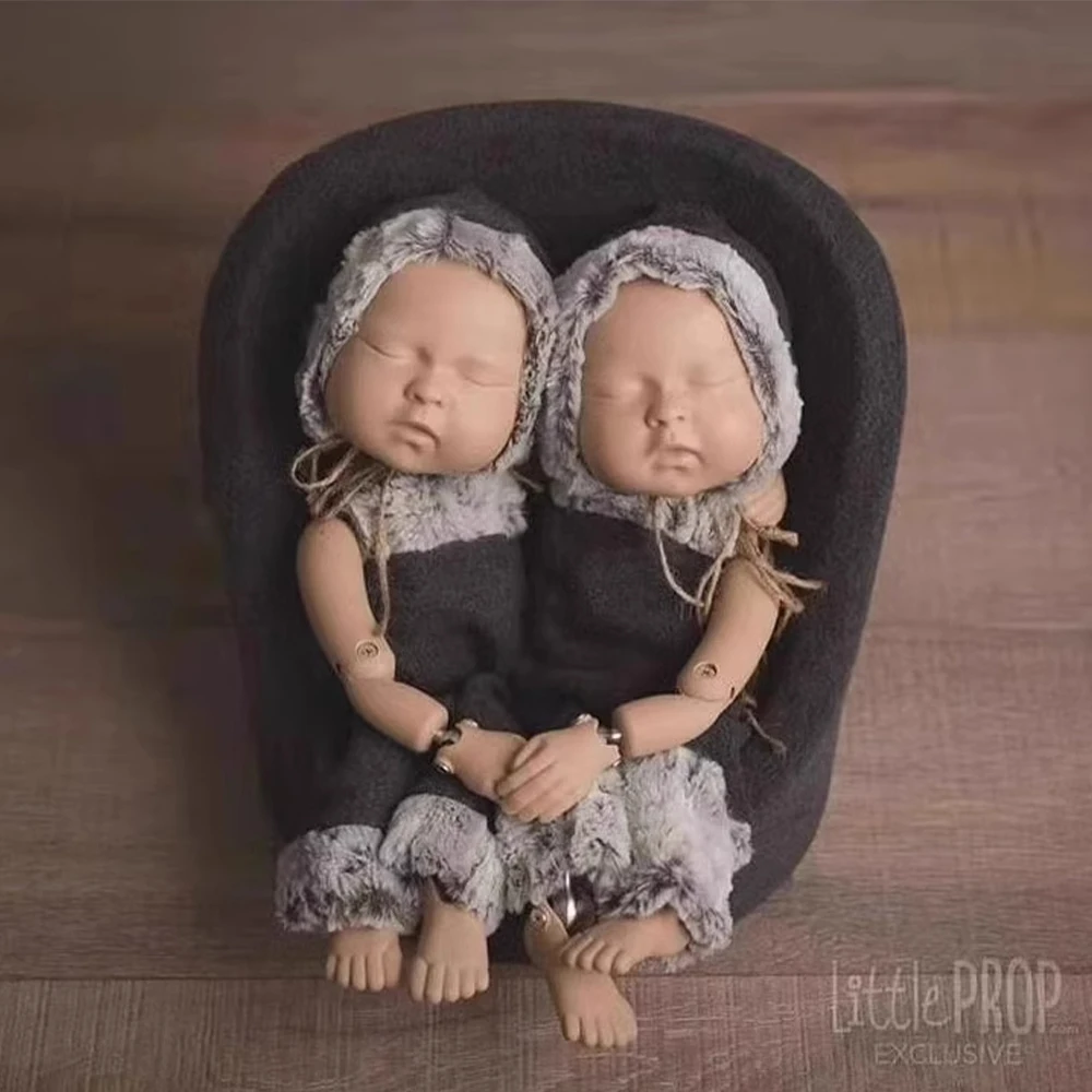 عارضة أزياء واقعية لحديثي الولادة قابلة للتعديل للتصوير الفوتوغرافي المشترك لالتقاط الصور في الاستوديو وعرض الممارسة والدعائم #2