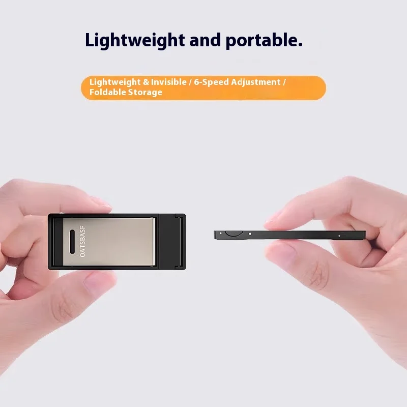 

Six-Level Adjustable Mini Phone Stand, Desktop Portable, Compact, Simple, Foldable Phone Holder, Tablet iPad Stand, Small, Easy to Carry, Travel Support Stand, Card-Style, Small, Lightweight, Creative