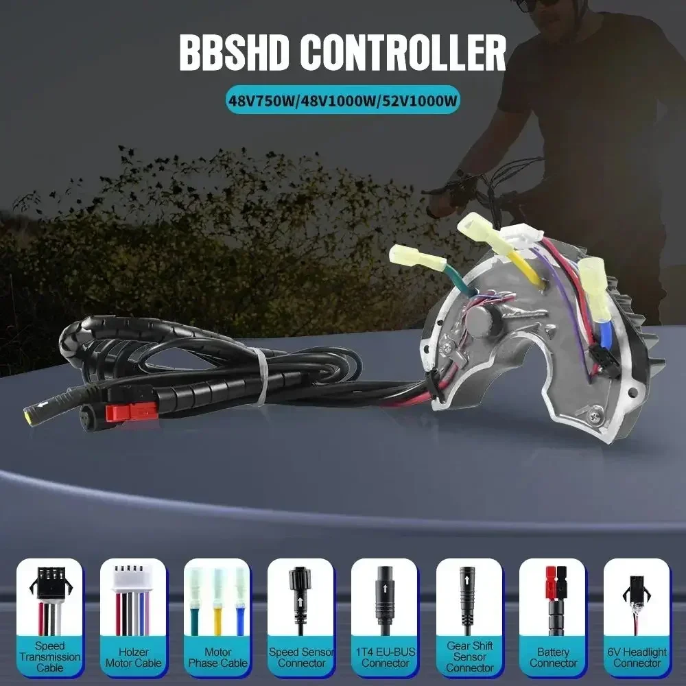 Bafang Mid Drive Motor sostituzioni Controller per BBS01 BBS02 BBS02B BBSHD 36V 250W 350W 500W 48V 750W 52V 1000W accessori