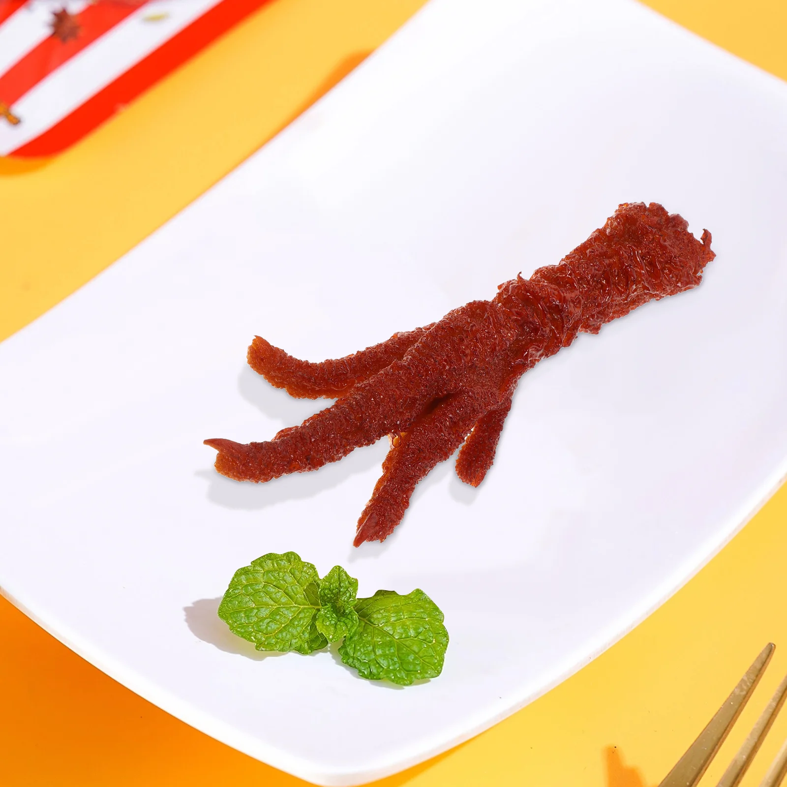 

Simulated Chicken Feet Model Restaurant Showcase Food Props Simulation Decor Decoration Photo Shape Models Fake Realistic