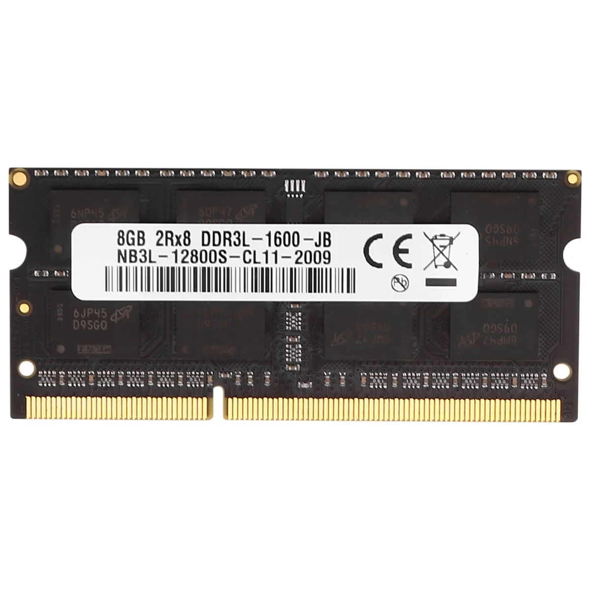 DDR3 8GB Laptop Ram Memory 1600Mhz PC3-12800 1.35V 204 Pins SODIMM Support Dual Channel for Intel AMD Laptop Memory