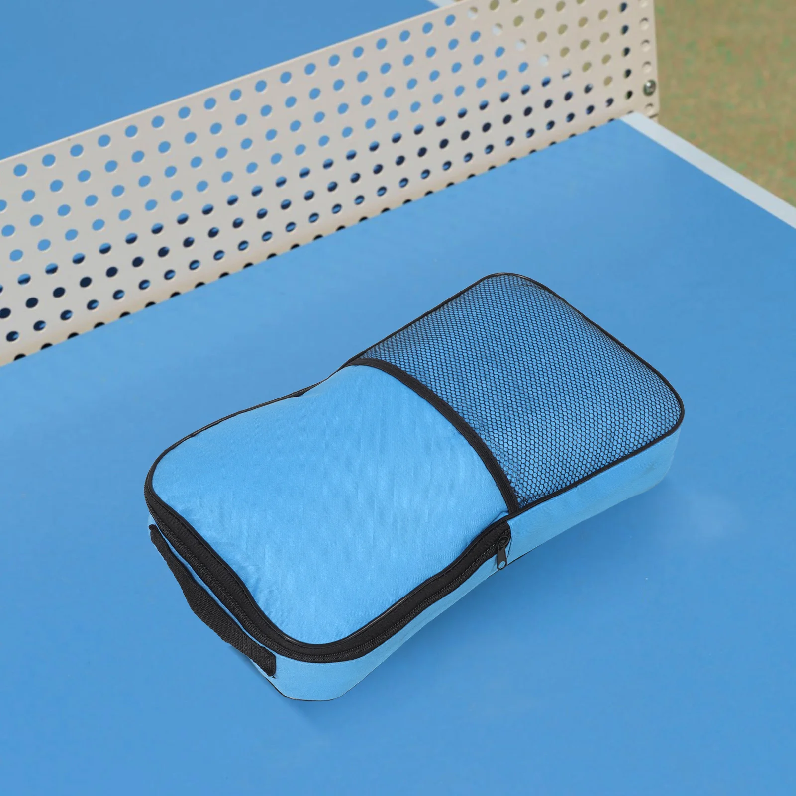 حقيبة مجداف Pickleball بحزام كتف وسحاب وجيب شبكي للتخزين وغطاء مجداف محمول للرجال والنساء