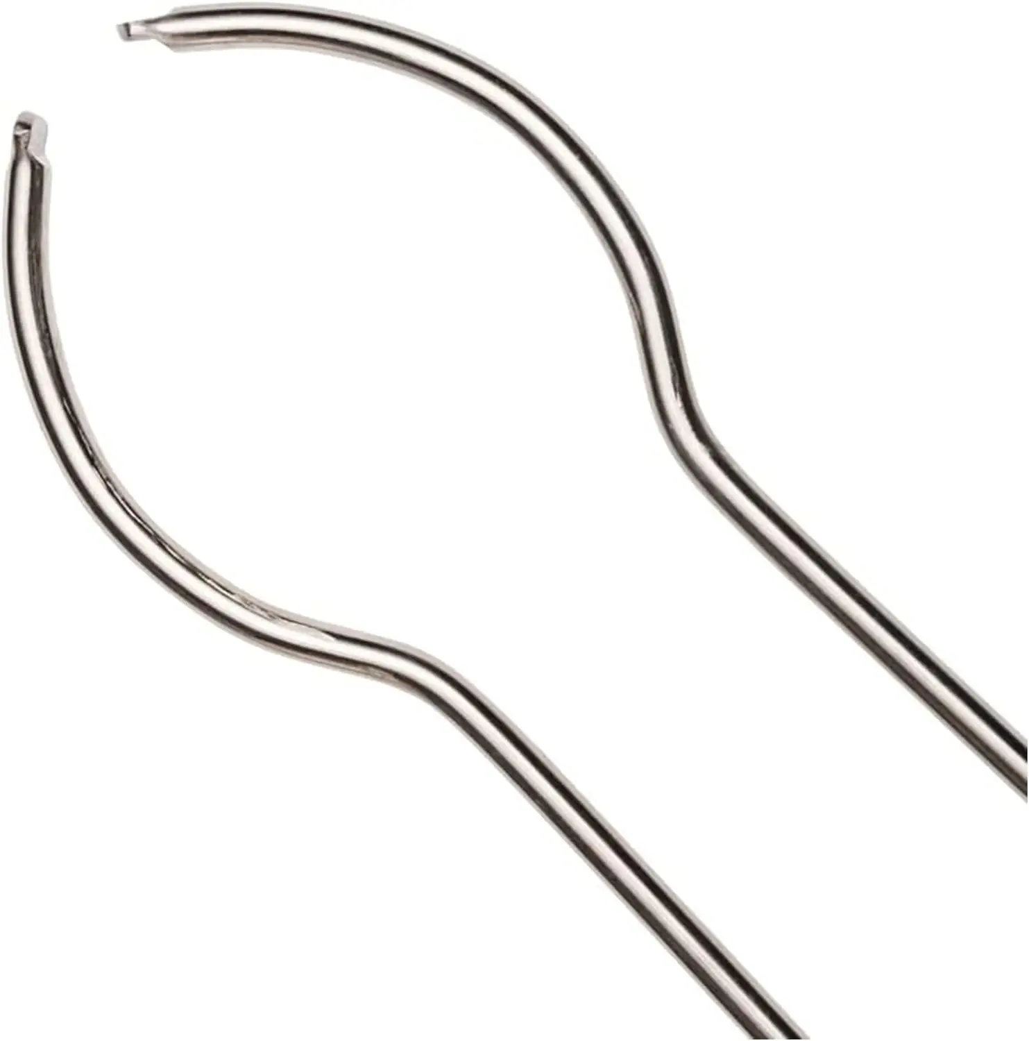 Outdoor Campfires and Bonfires, Stainless Steel 2-Piece Fire Pit Tool Set with Poker and Tongs