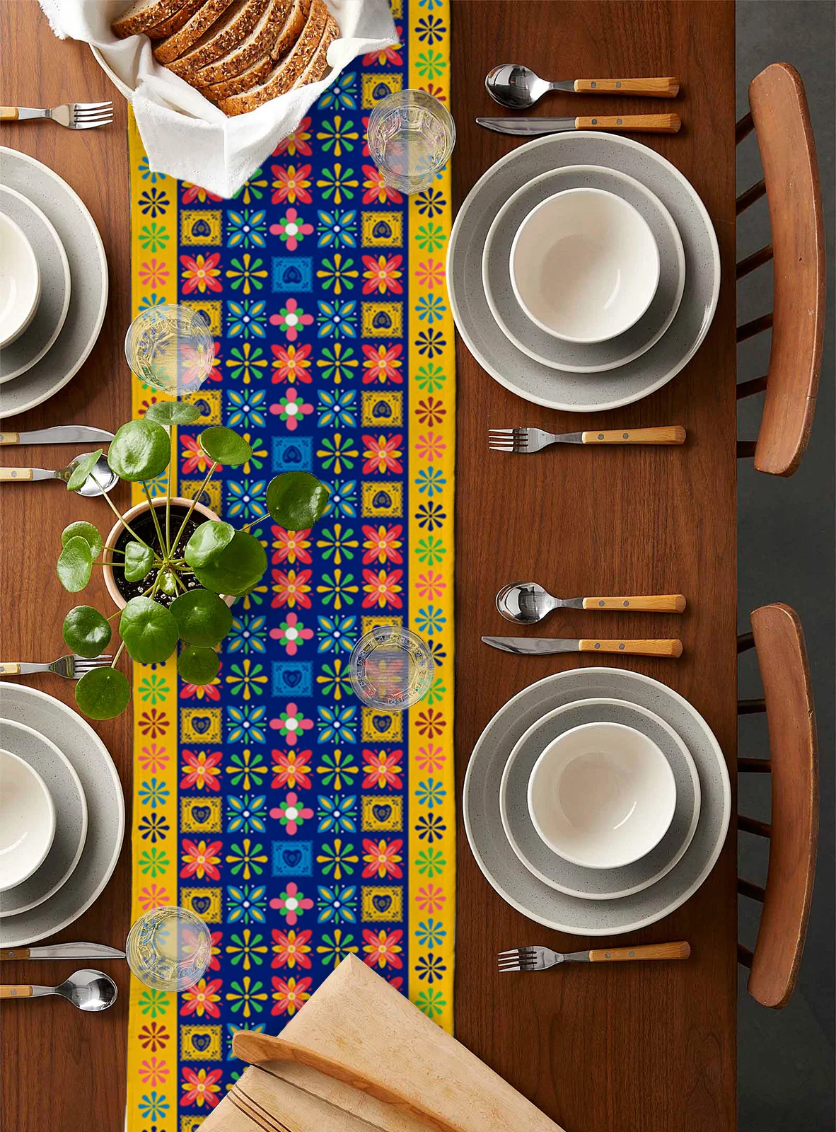 Hispanic Cultural Heritage Month Table Runner Decoration Home Decor Dinner Table Decoration Table Decor