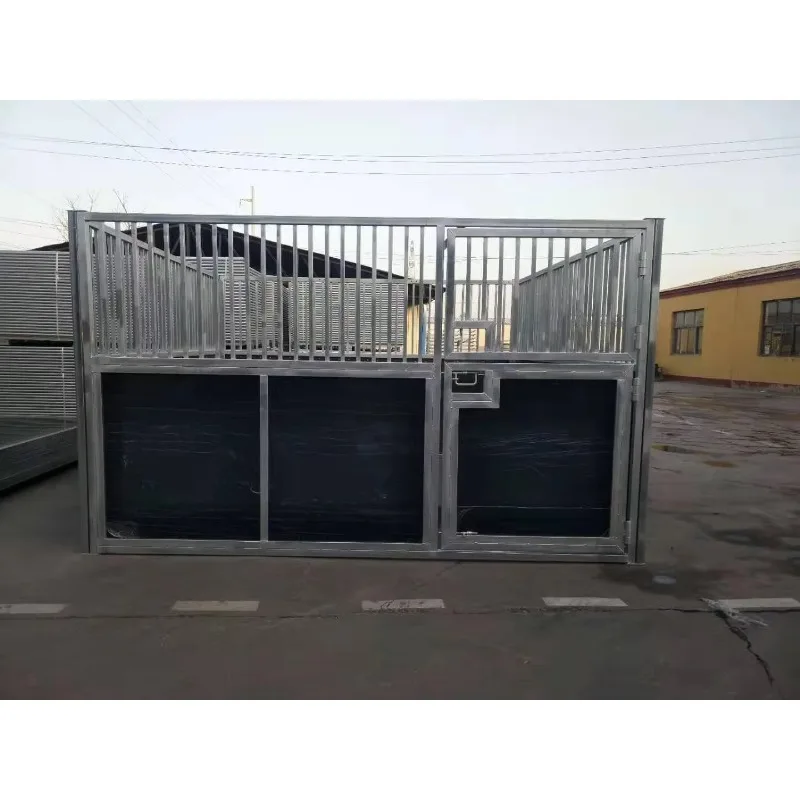 Customization High Quality Factory Price Galvanized Australia American Popular Sale Horse Stable with HDPE Panel(XMR-HS1)