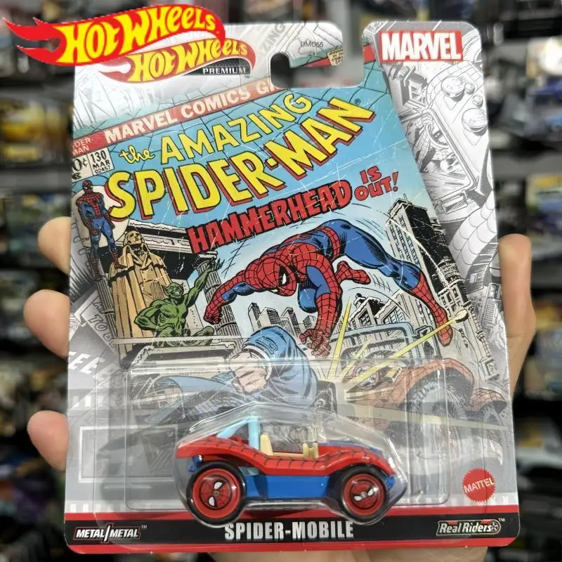 

Hot Wheels Cars Dmc55 Series SPIDER-MOBILE 1/64 Collectibles Diecast Toy Vehicles 7H-SPIDER-MOBILE Model Alloy Car Boy Gift