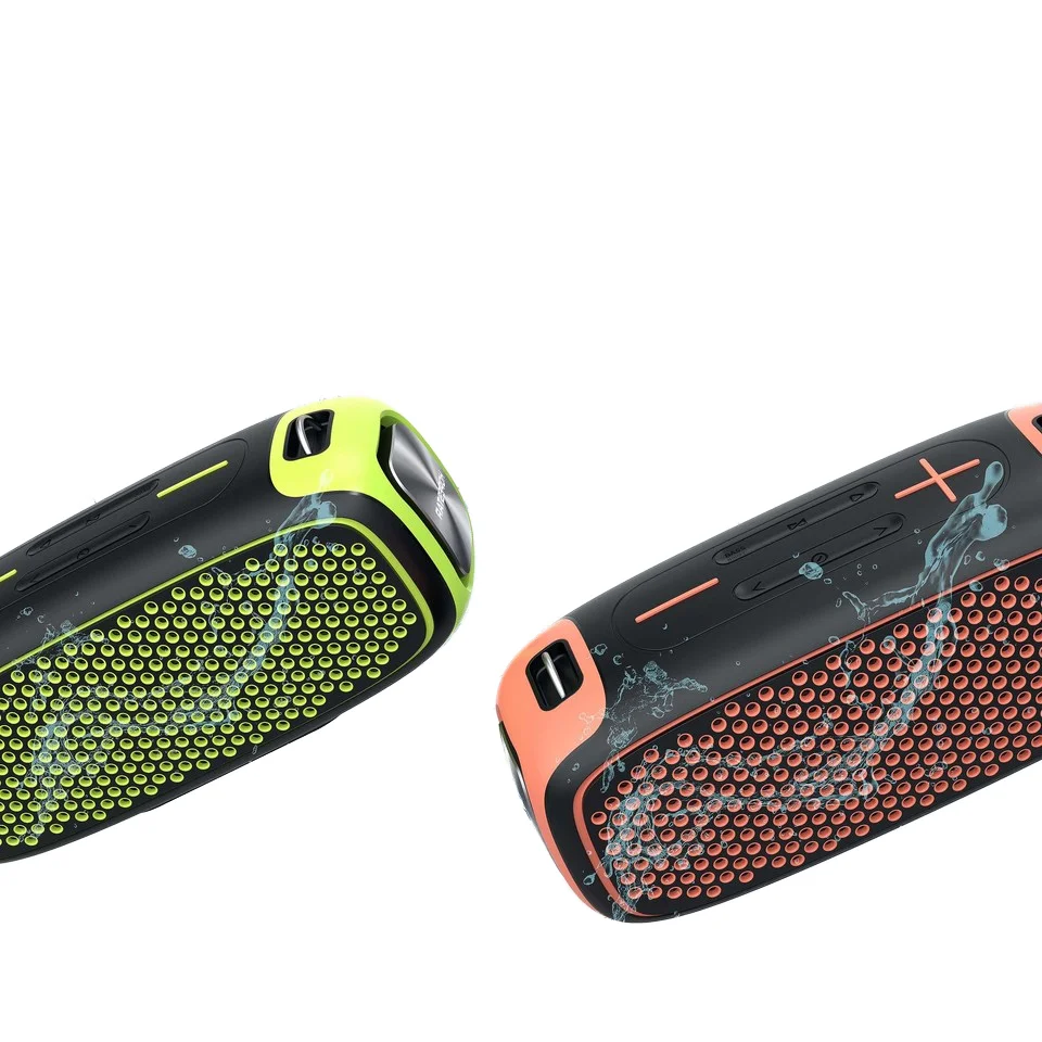 Hopestar-A30 High-Power 55W Wireless 5.0 Portable Speaker RGB LED Lighting Microphone Removable Memory Card IPX4 Waterproof
