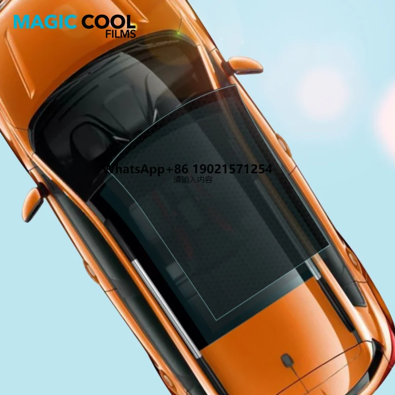 

High Quality Black Car Window Film Tpu Material Sunroof Protection Film for Car