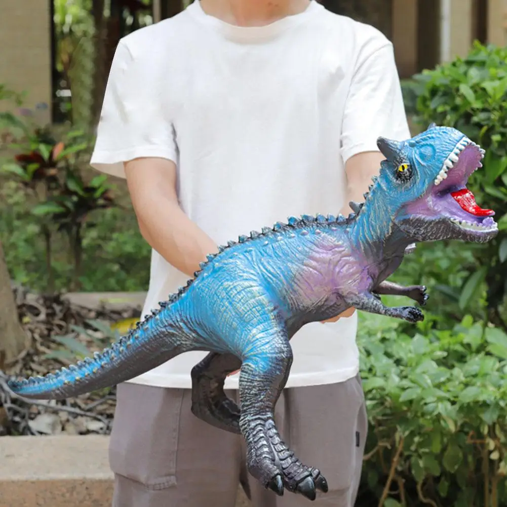 31-37cm Dinosaur Model Toys Big Tyrannosaurus Rex Brachiosaurus Jurass Park Soft Puppets Shark Dinosaur Worlds Toy For Kids Boys