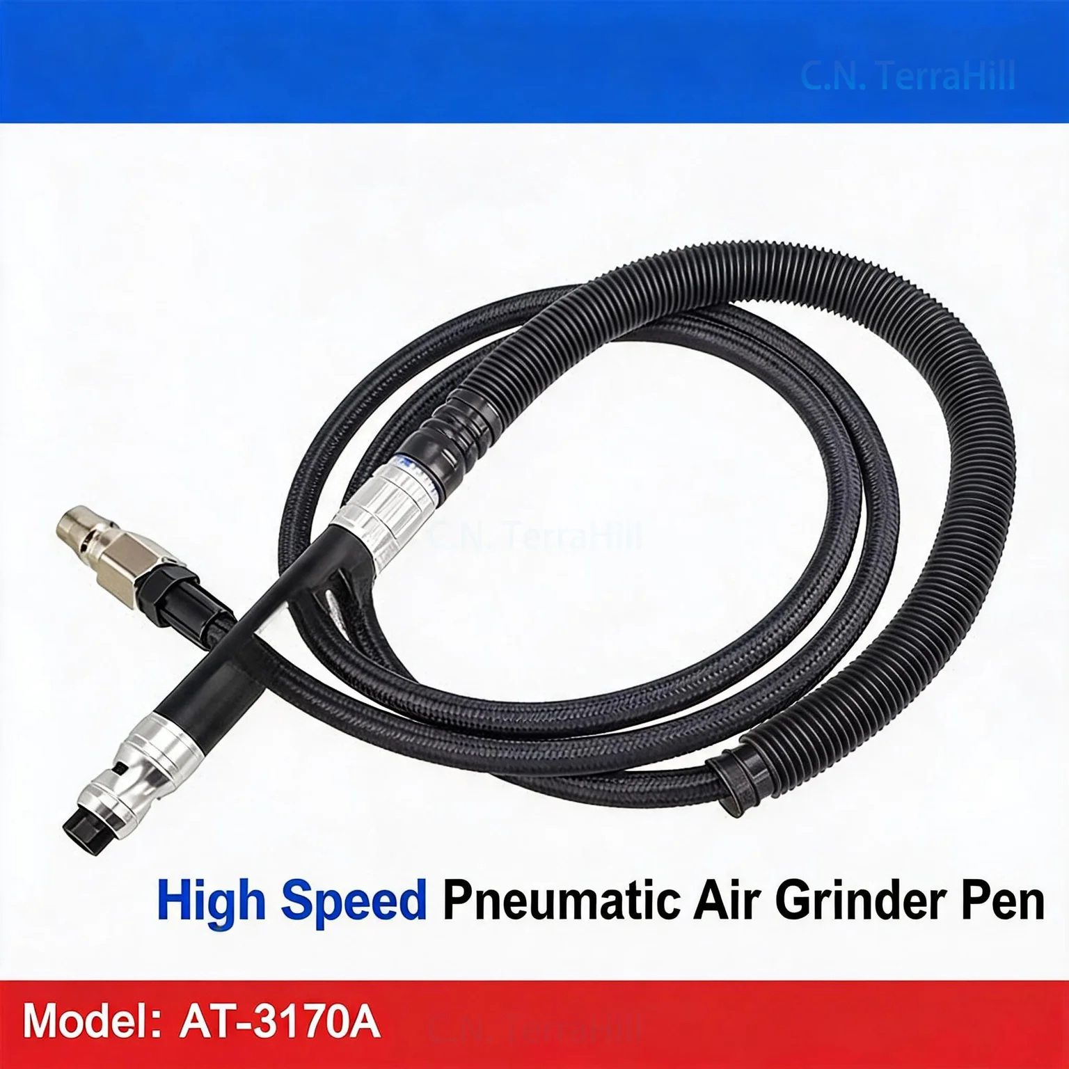 Pneumatic Die Grinder Pen AT-3170A Air Pencil Grinder Polishing Tool For Metal Mold Finishing