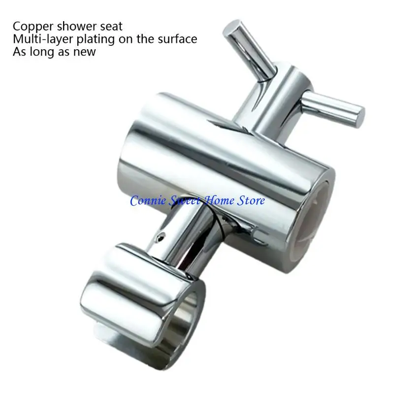 

LXAF Zinc Alloy Replacement Hand Held Shower Bracket For Slider Height & Adjustable Sprayer Holder On Slide Bar