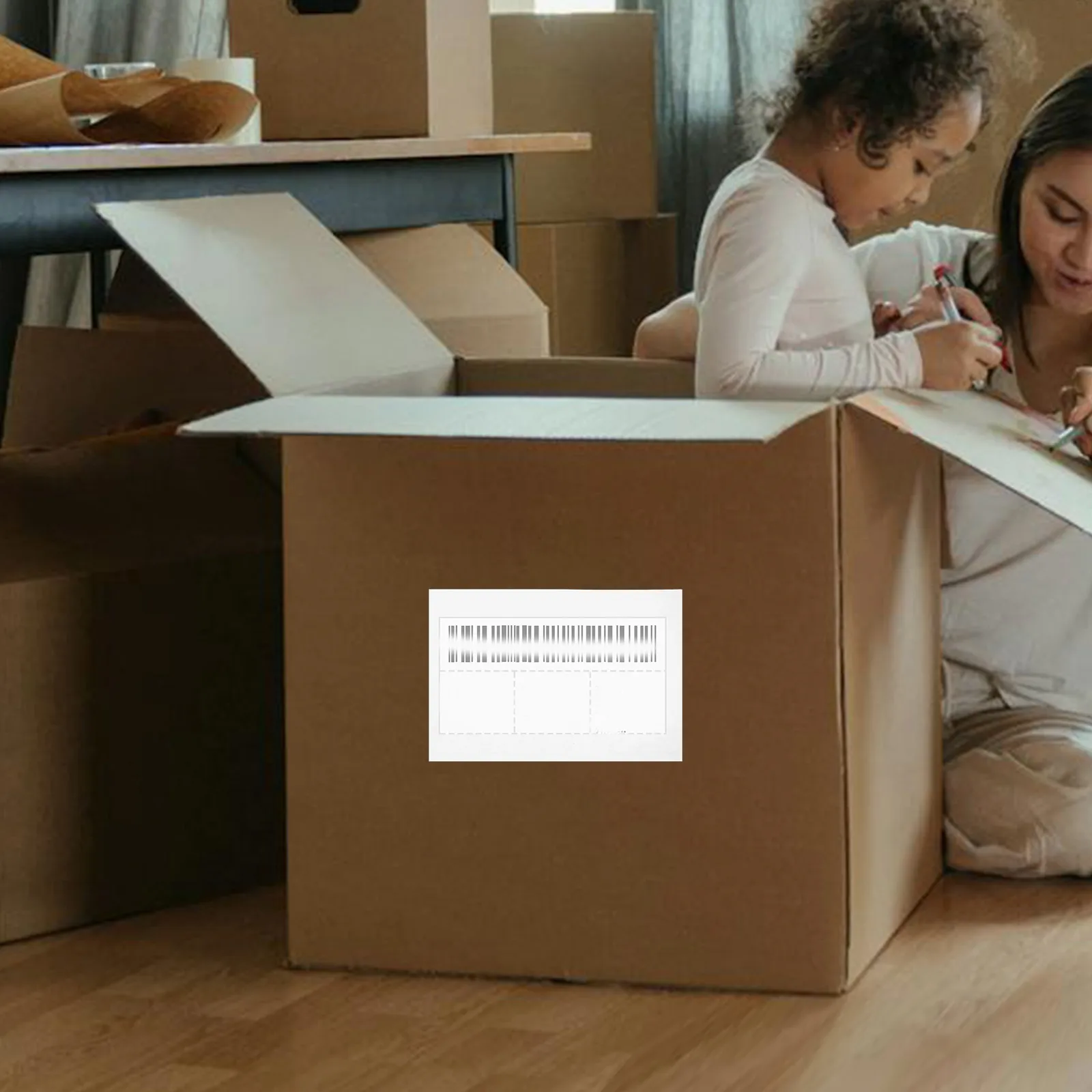 100 قطعة أكياس تسمية شحن واضحة ذاتية اللصق حامل مستندات شفافة لتعبئة تخزين البريد المغلف البلاستيكي