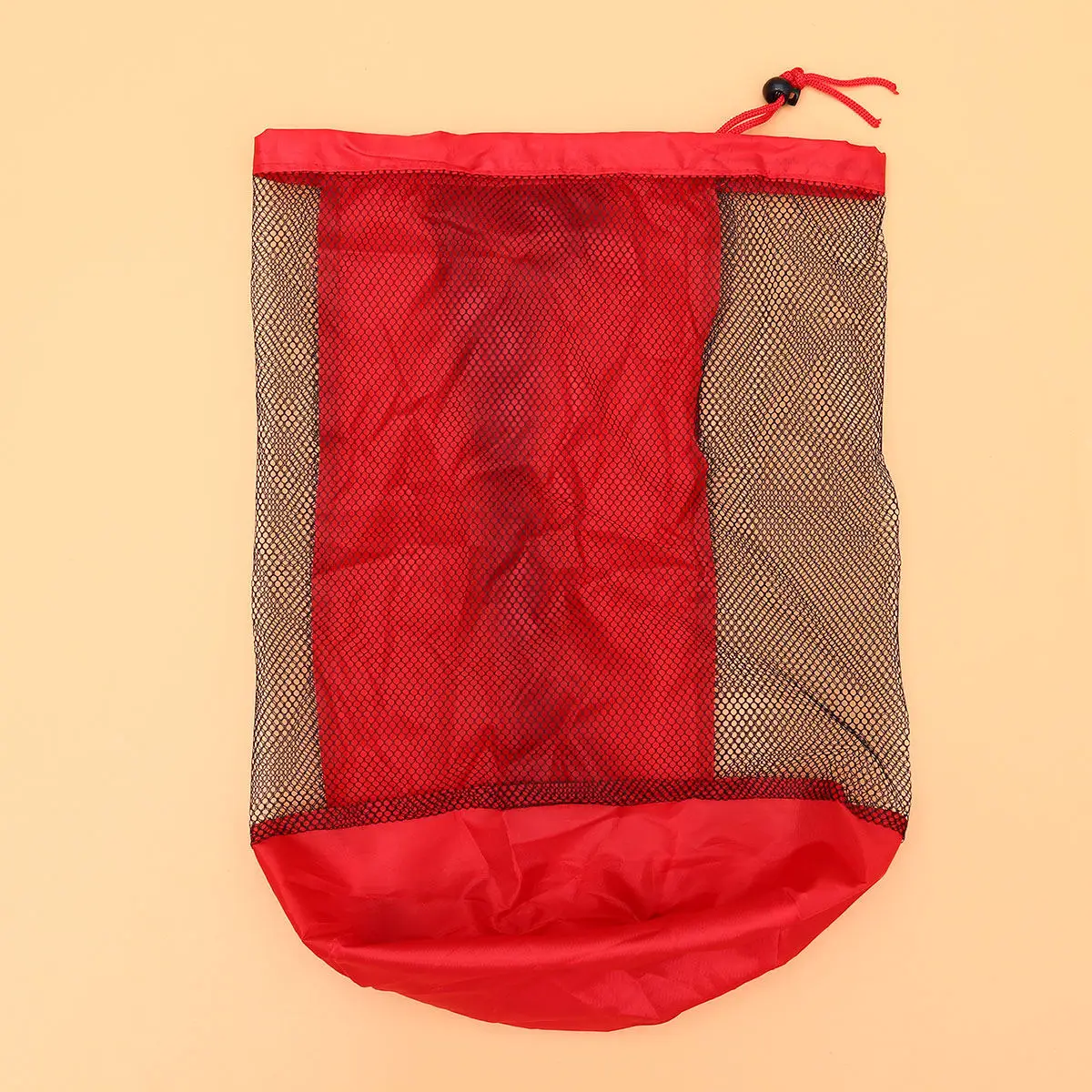 2Pcs Mesh Storage Bag Beach Sand Play Portable Kids Shoulder Strap Adjustable Large Capacity for Shell Snacks Books