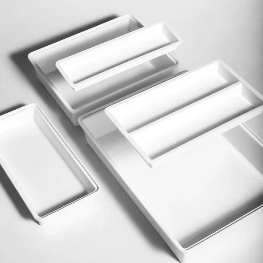 Cajón autoadhesivo debajo del escritorio, caja de almacenamiento oculta, organizador de maquillaje, estuche de papelería escolar autoadhesivo, bandeja para lápices, portalápices