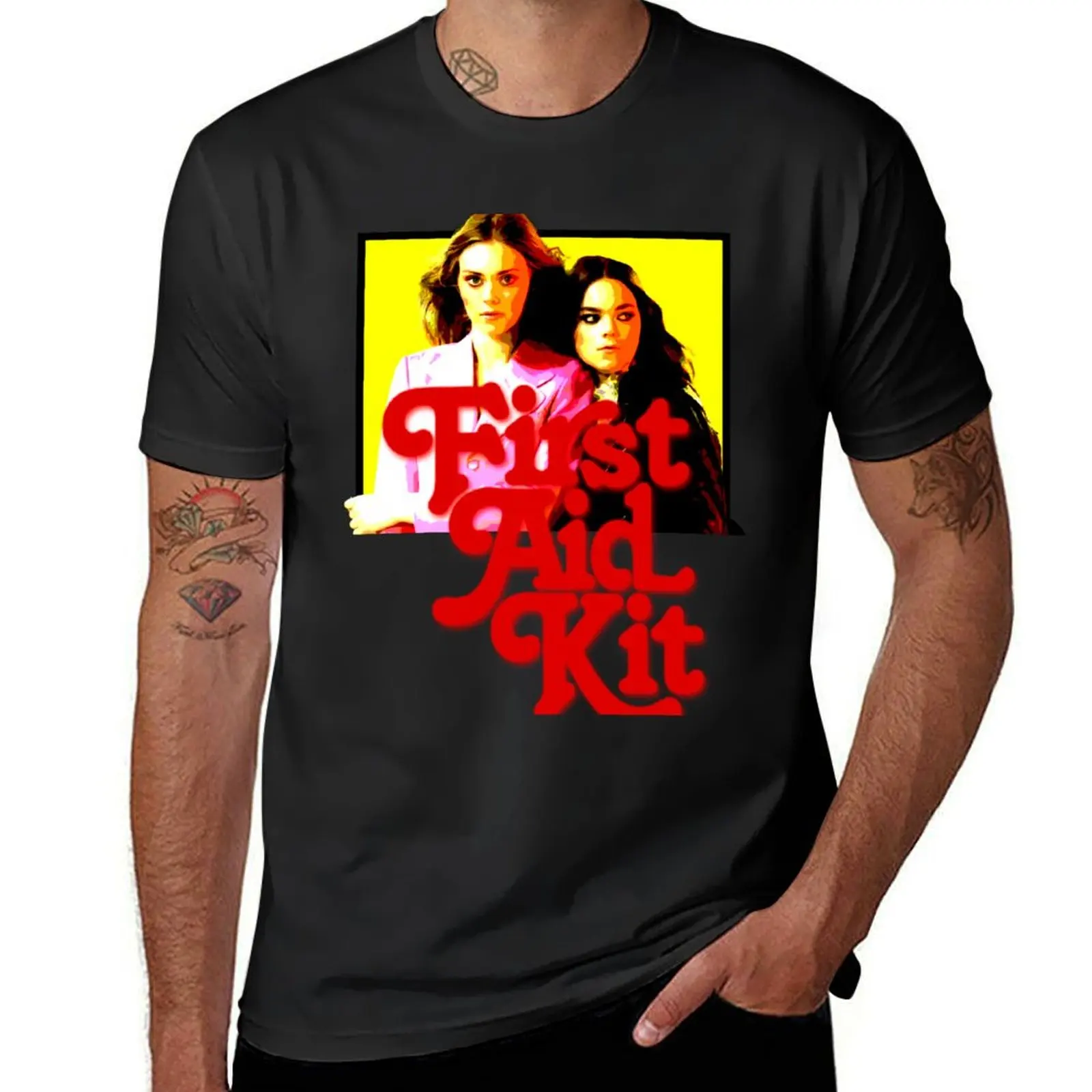 First Aid Kit Band-Pop Art T-Shirt sublime sports fans shirts graphic tees blanks t shirts for men