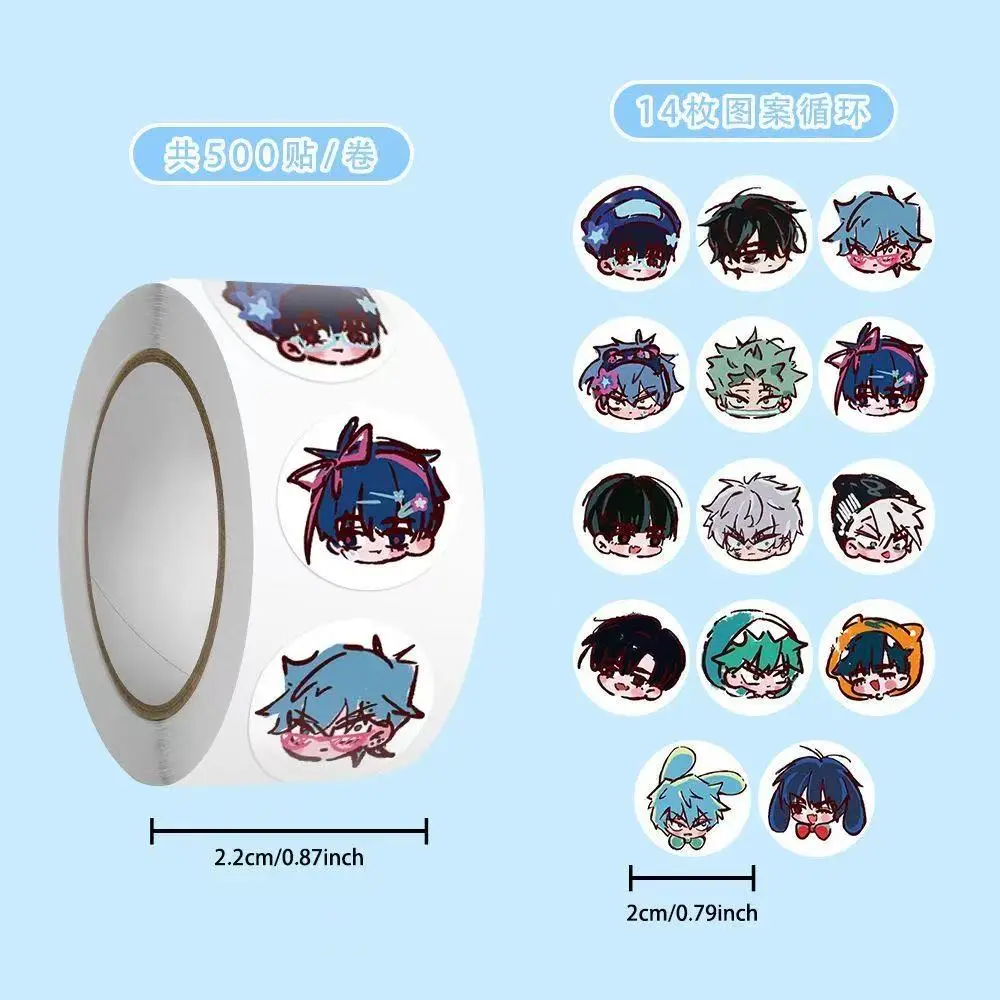 500 قطعة/المجموعة/المجموعة التلفزيون الغريبة المرحلة أنيمي الكرتون ملصق لطيف إيفان حتى الأطفال مذكرات مكافأة هدية إغلاق مذكرات كتيب هدية #3