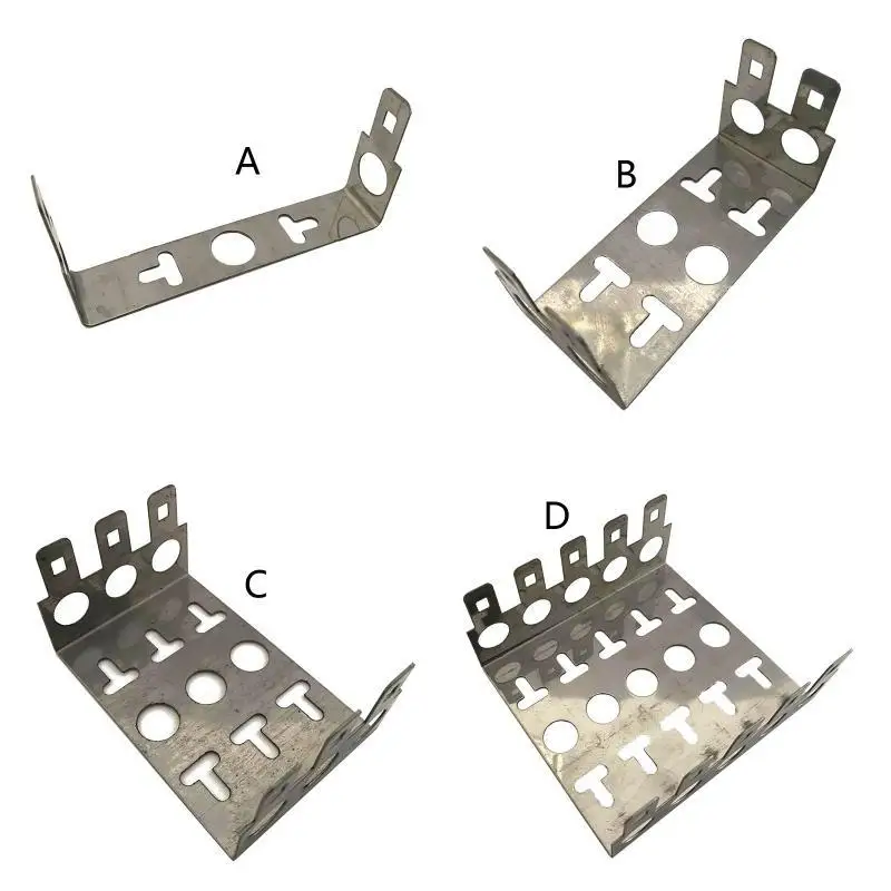 652F Back Mount Frame for Krone Module Telephone Module Bracket 1/2/3/5 Rows