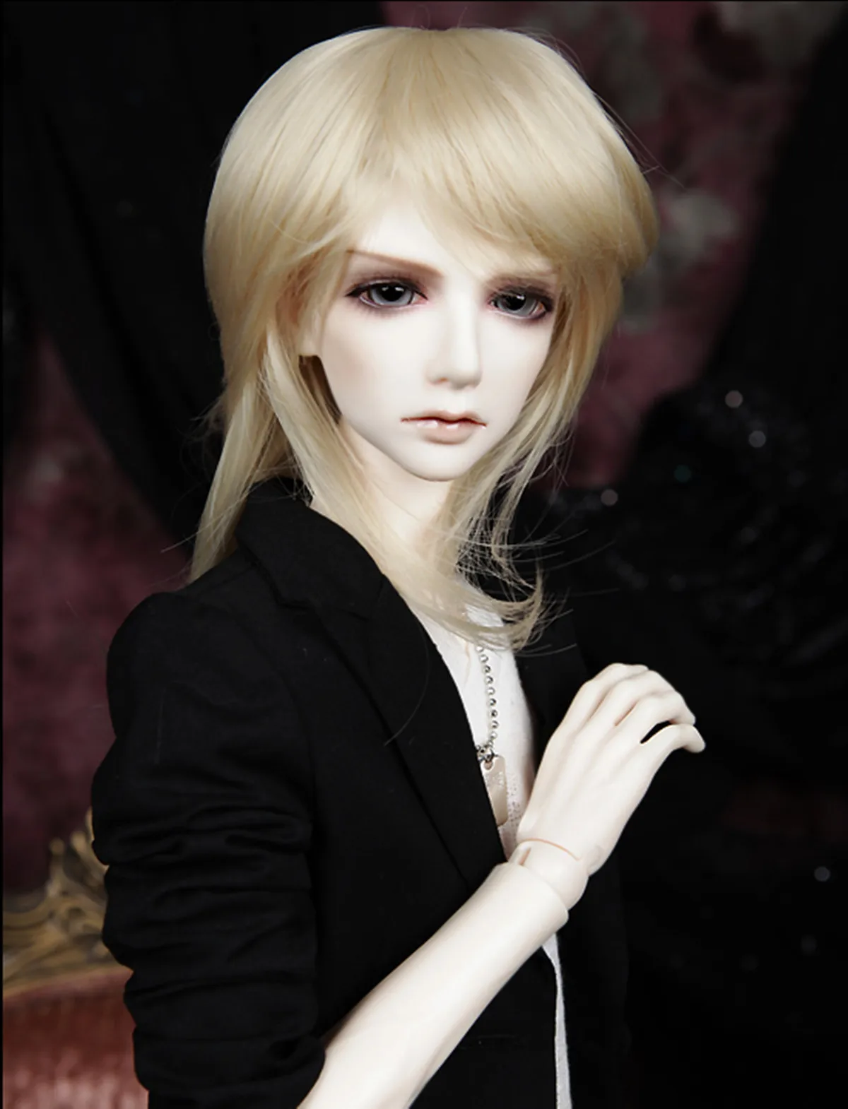 

New 65cm BJD doll SD 1/3 Uncle Male CANE-New Ver joint advanced resin spot makeup