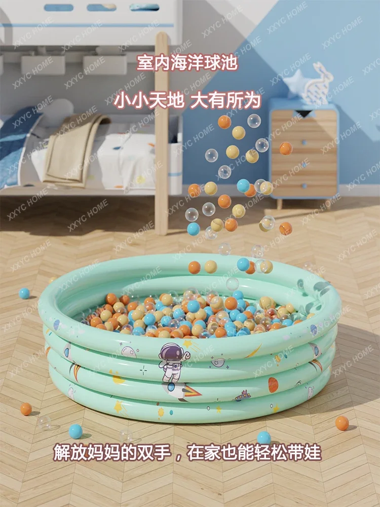 Ocean Ball Pool, Water Playing Toy Pool, Swimming Pool, Household Fence, Baby and Children's Inflatable Foldable