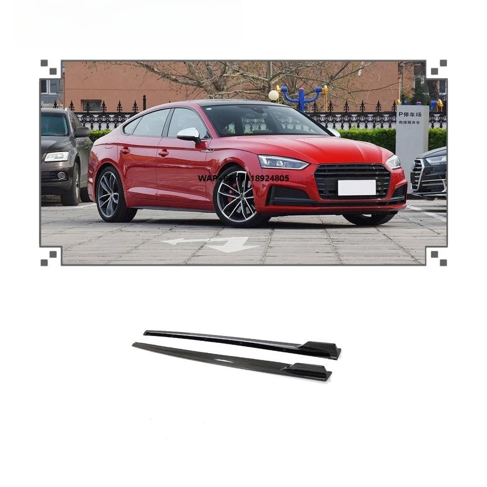 

Carbon Fiber Side Skirts Extension for A5 SLINE S5 Sportback Hatchback 4-Door 2017-2019