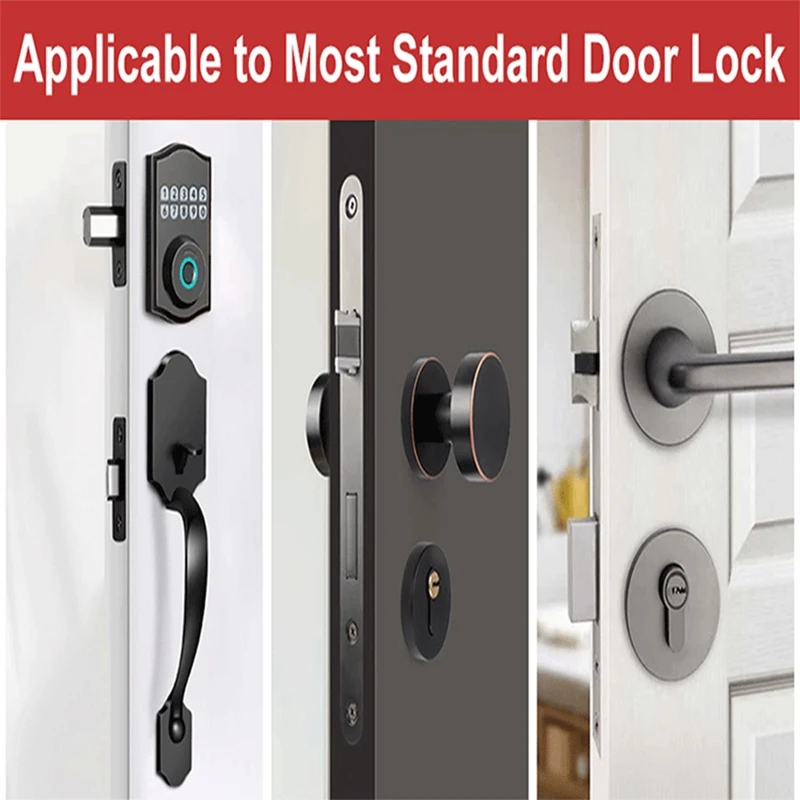 Door Strike Plate Reinforcement Plate - Front Door Security Devices Metal Striker Plates Door Latch