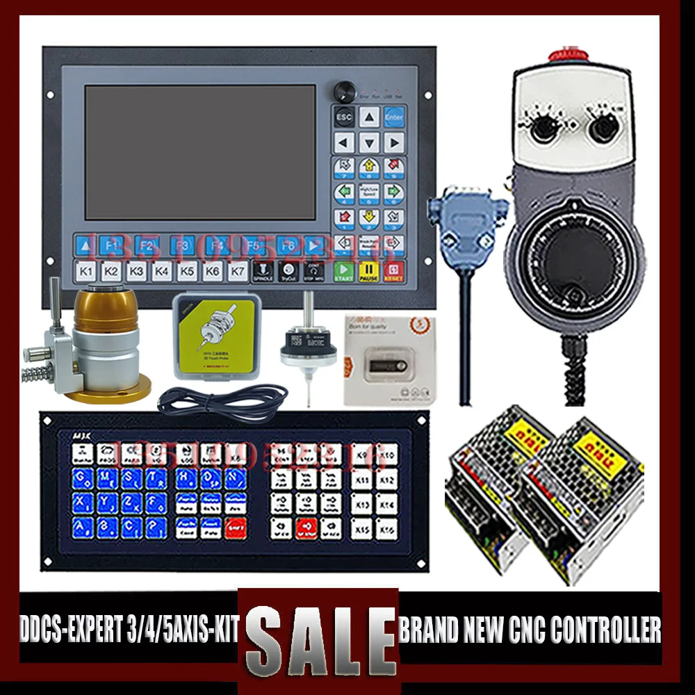 

The z-axis probe of DDCS-EXPERT/M350 3/4/5-axis CNC offline controller supports closed-loop stepper /ATC, replacing DDCSV 3.1mpg