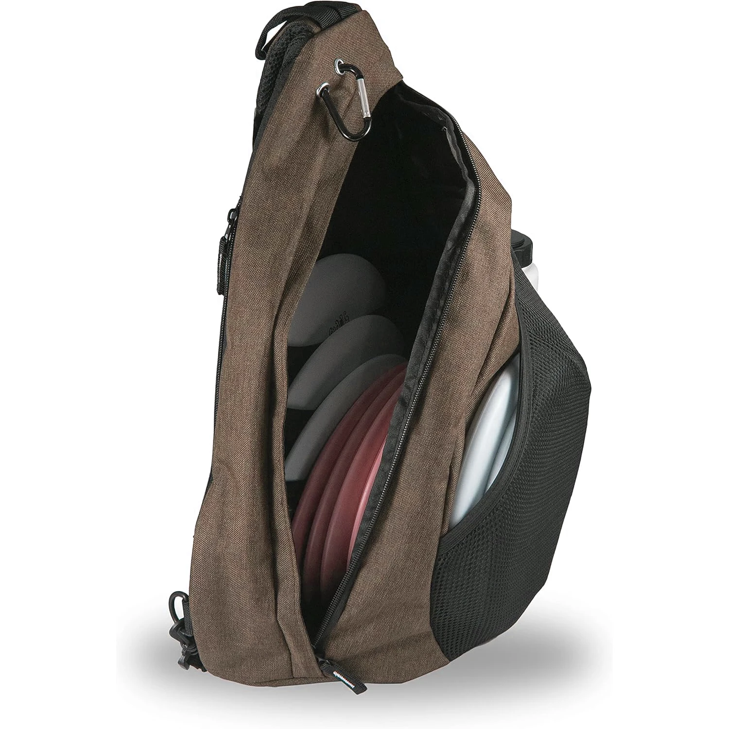 

Disc golf bag with 20 + disc capacity, durable and lightweight Frisbeeg golf bag with multiple storage bags