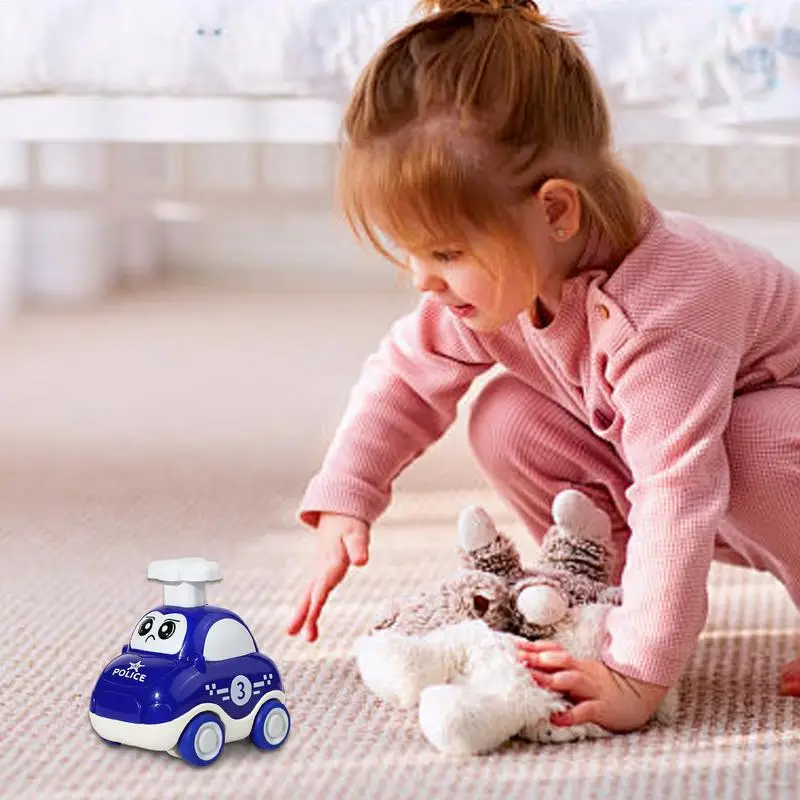 Bébé voiture jouet inertie dessin animé Animal ingénierie véhicule presse Go dessin animé camion jouets retirer voitures jouets pour 1 2 3 ans garçons cadeau
