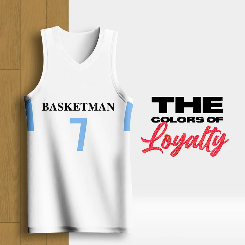 

BASKETMAN Basketball Jerseys For Men Customizable Full Sublimation Name Number Logo Printed Jersey Quick Dry Training Tracksuits