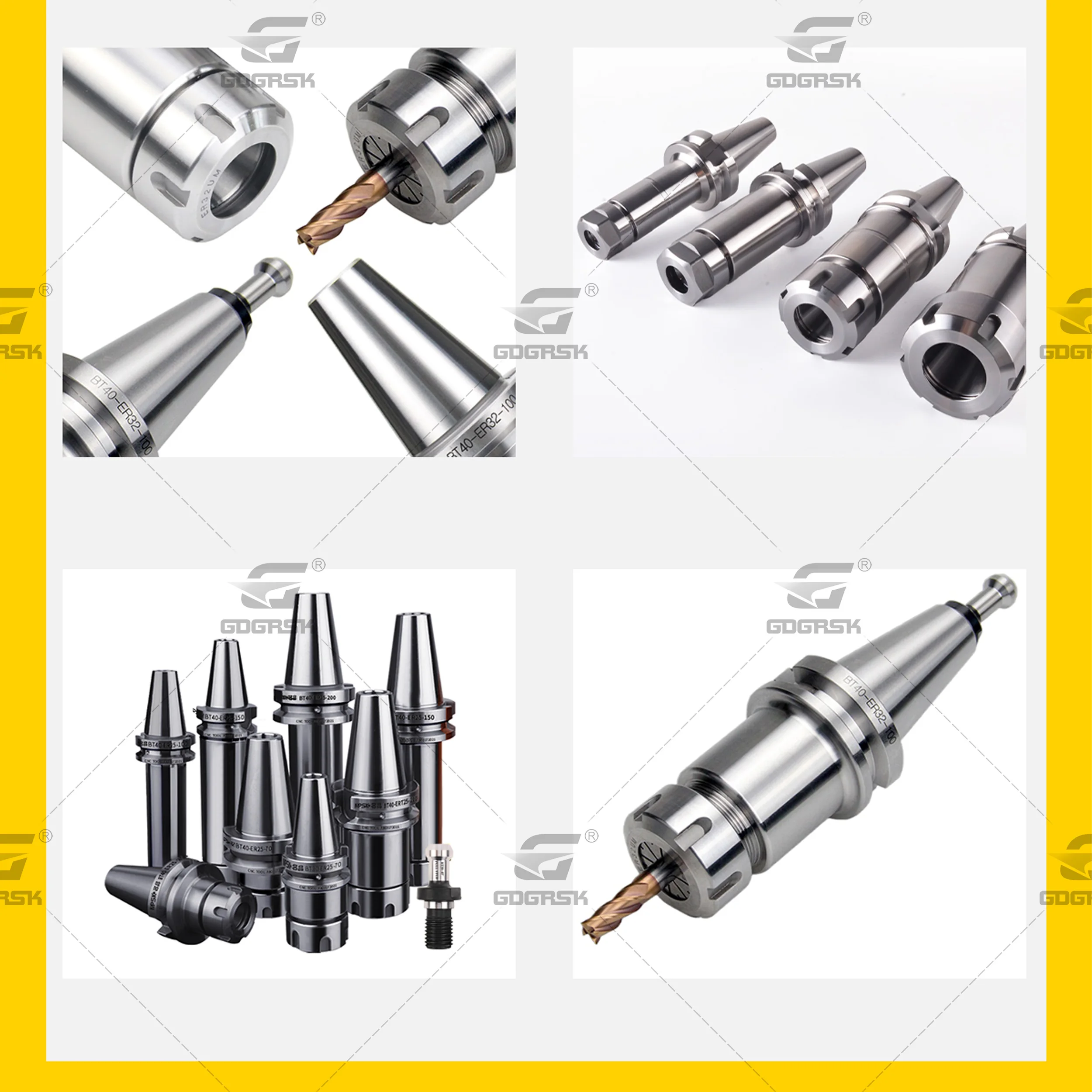 BT30 BT40 ER11 ER20 ER25 ER32 ER40 70L 100L BT30 ER25 ER20 ER16 for CNC Milling Machine High precision spindle holder