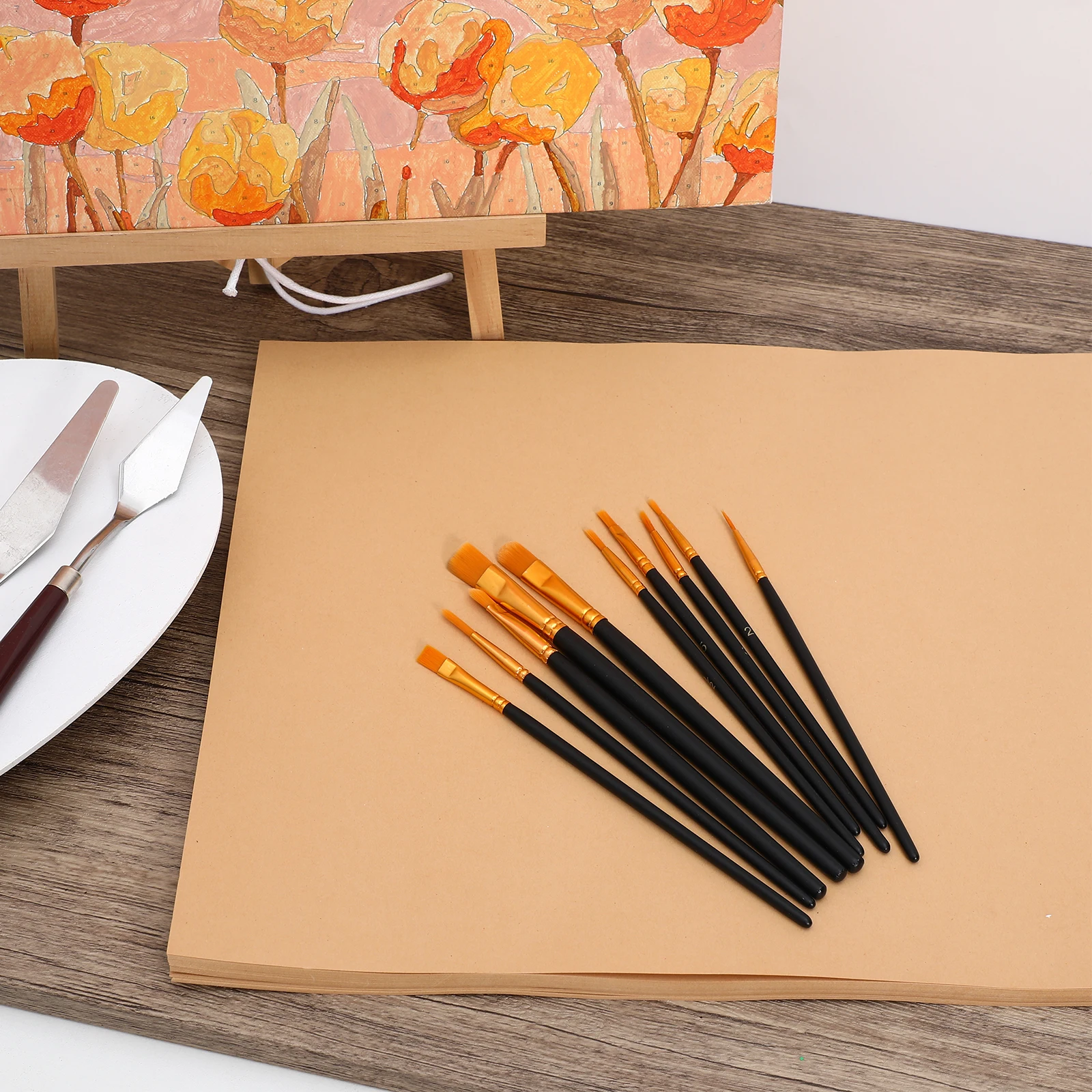 

50 Pcs Painting Handmade Cardboard Paper Drawing Heavy Materials Stock Cardstock for Crafts Scrapbook Manual
