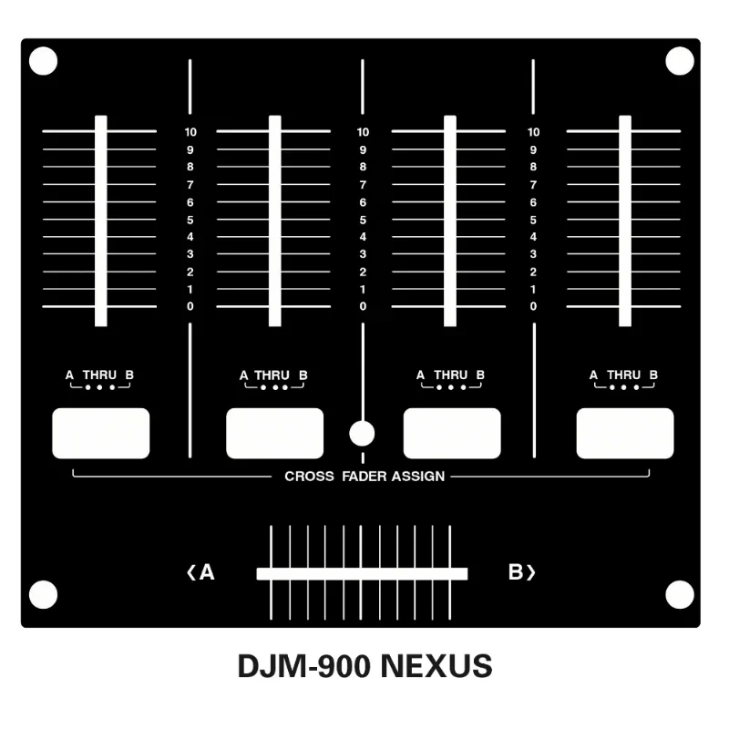 

Pioneer DJM-900 NXS2 Mixer Skin Protective Panel Film for DJ Controller and Accessories