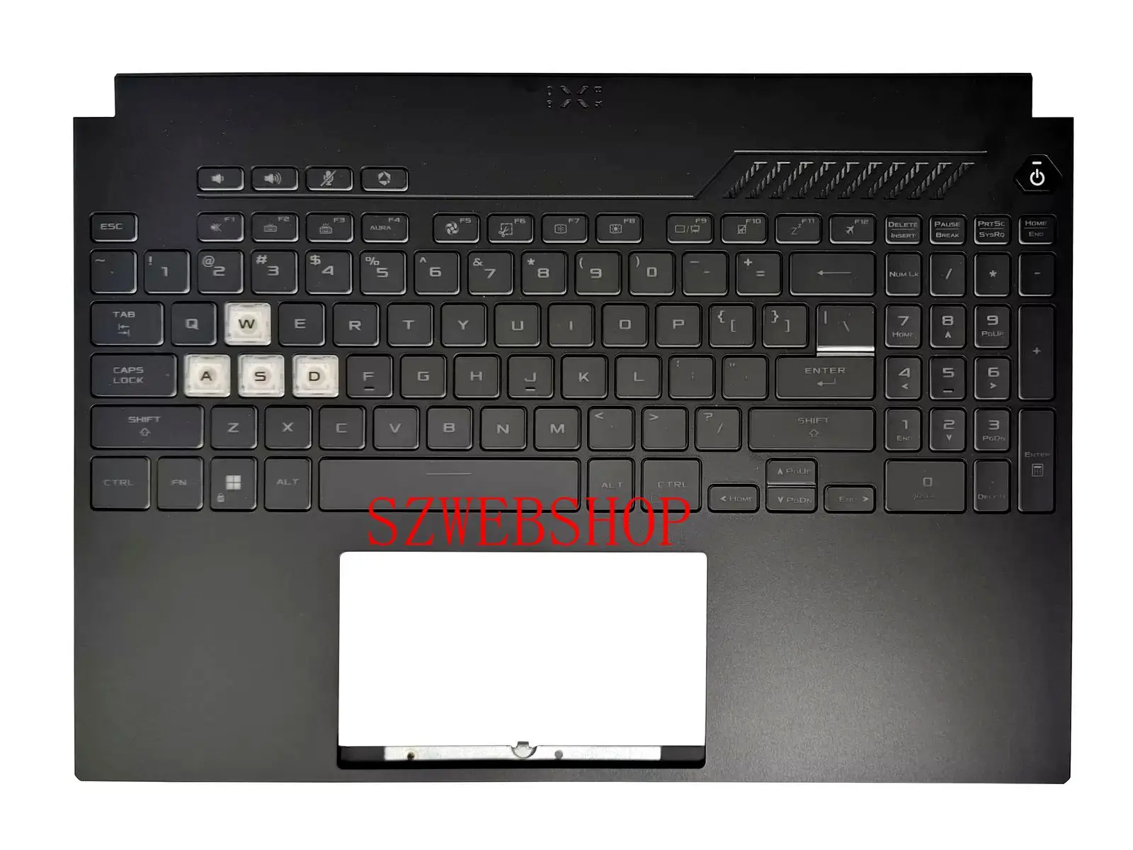 New For Asus Gaming F15 TUF FX507 FX517 FX517ZC FX517ZM FX517ZR FX517ZE A15 F15 Palmres  US Backlit Keyboard