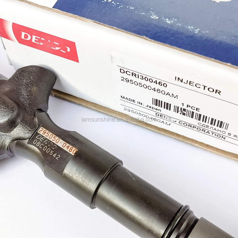 Injetor el genuíno 9729505-046 295050-0460 para trilho comum 23670-30400,23670-09350