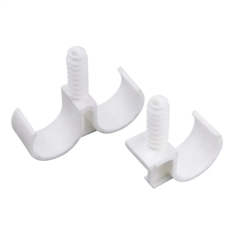 20mm Water Pipe Clamp U Shaped Holder Socket Water Pipe Support Stable Convenient Tube Clip for Home Wiring Pipes