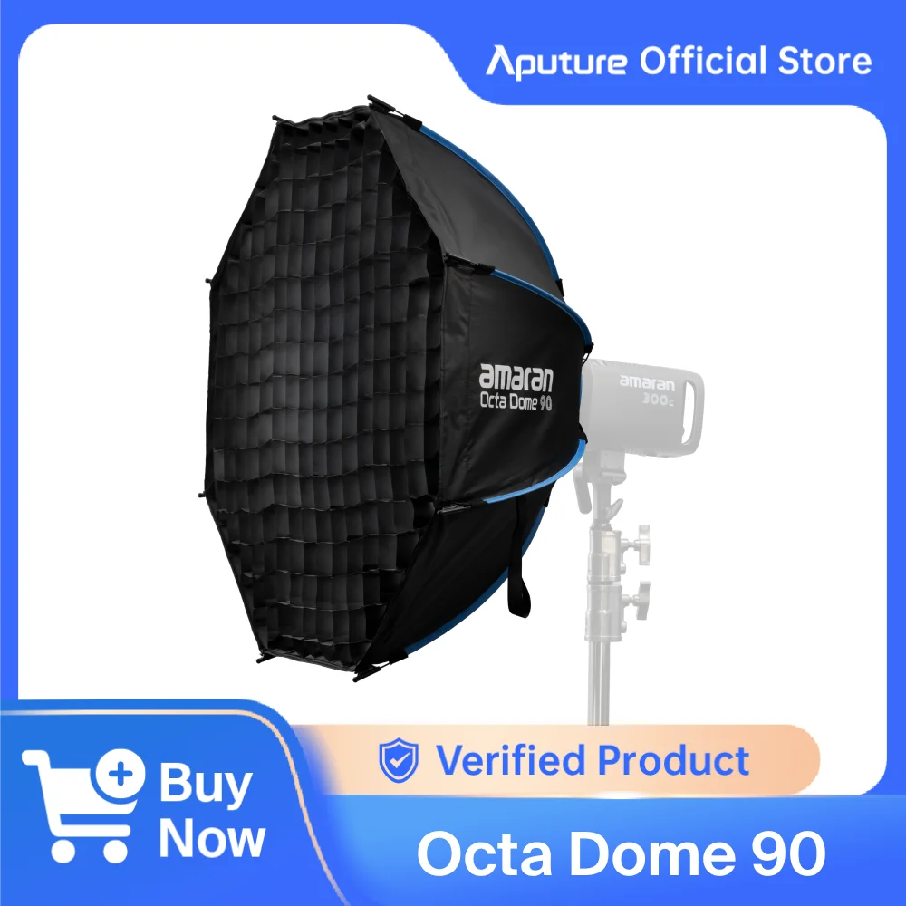 その他 amaran Octa Dome 90 amaran Octa Dome 60 90 120 One-Snap Setup Octagon Bowens Mount