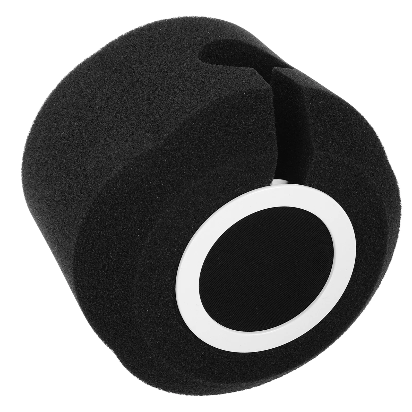 

Sponge Filter Microphone Soundproof Cover Acoustic Isolation Screen Blowout Shield Black