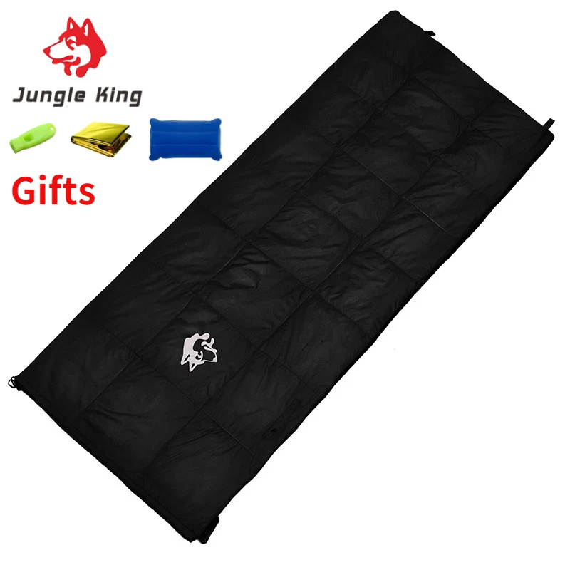 

JUNGLE KING CY010 190*72CM Outdoor Down Camping Sleeping Bag Unisex Camping Hiking Warm Dirty Sleeping Bag Adult Sleeping Bag