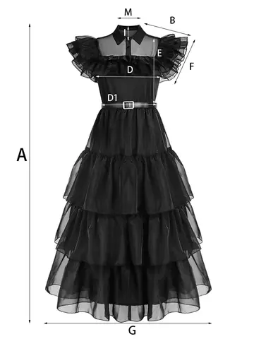 10 best sales Halloweenklänning - №5