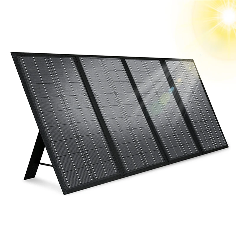 

Outdoor Portable Foldable Power Supply Solar Panel System Camping Garden Supplies