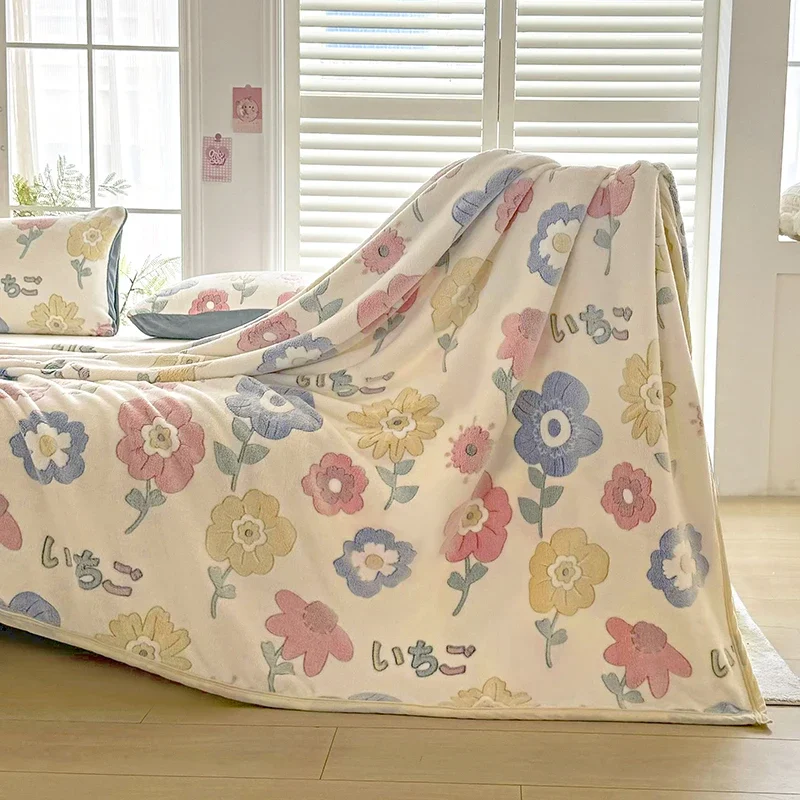 

Красочные цветочные одеяла, ботанические дикие цветы, растения, декоративное мягкое теплое уютное одеяло, плюшевые одеяла для дивана, кровати