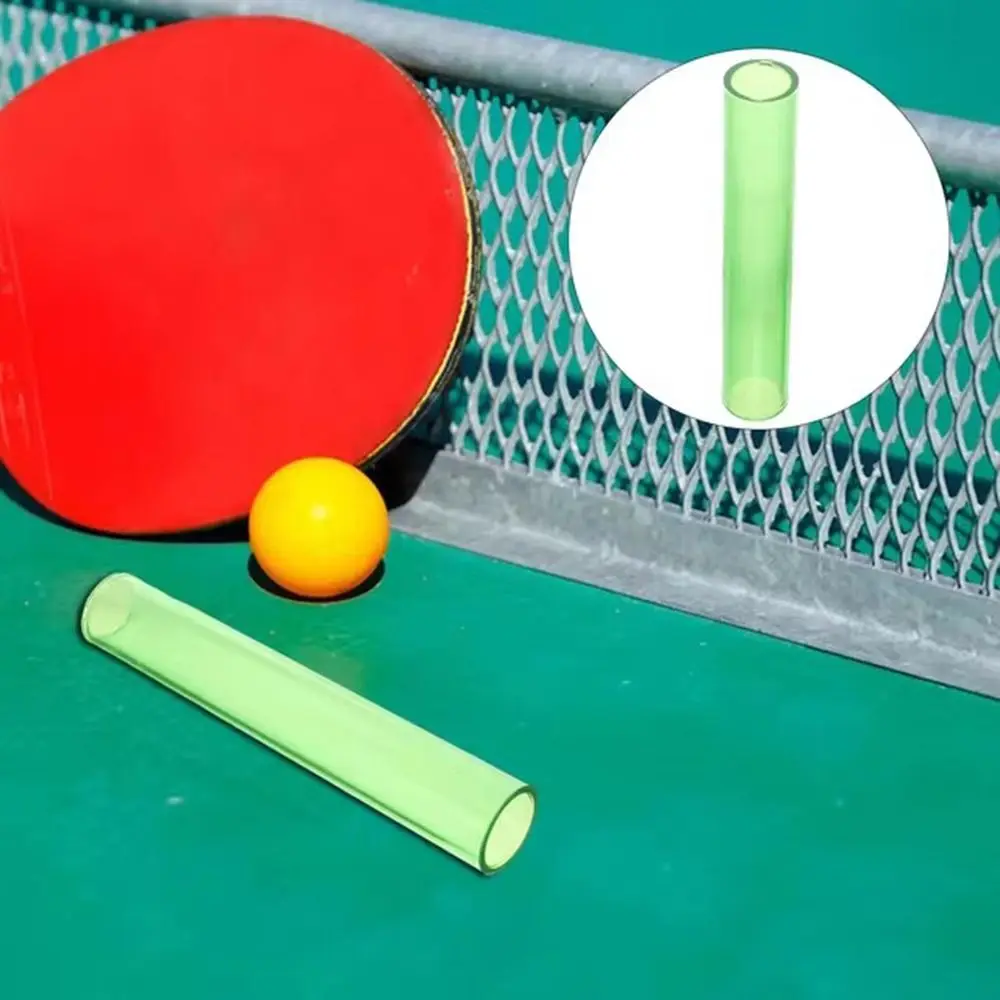 Pingpong Tool Table Tennis Racket Rubber Roller Pins Professional Pressure Stick PVC Pingpong Bat Tool Transparent