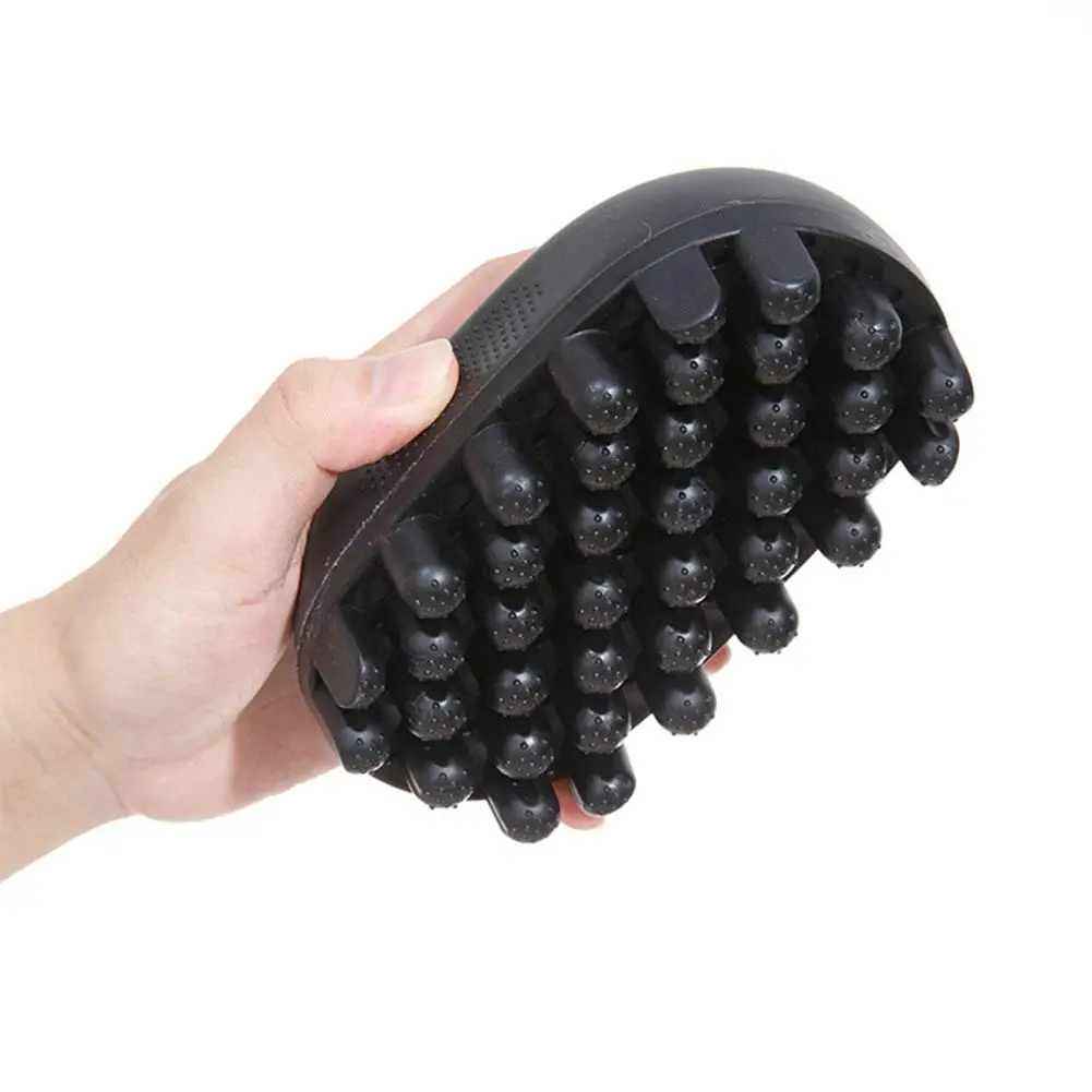 Black Curls Hairdressing Curling Hair Sponge Barbers Styling Dreadlock Massage Cleaning Tools for Men Afro Curl Brush