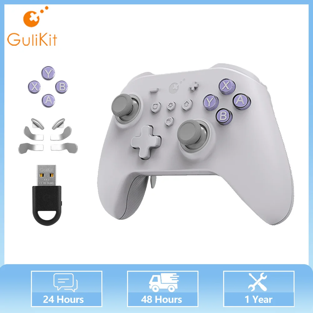 GuliKit Kingkong3 MAX Controller For Nintendo Switch/Window10/11/ios/Android KK3 Hall Joystick Gamepad