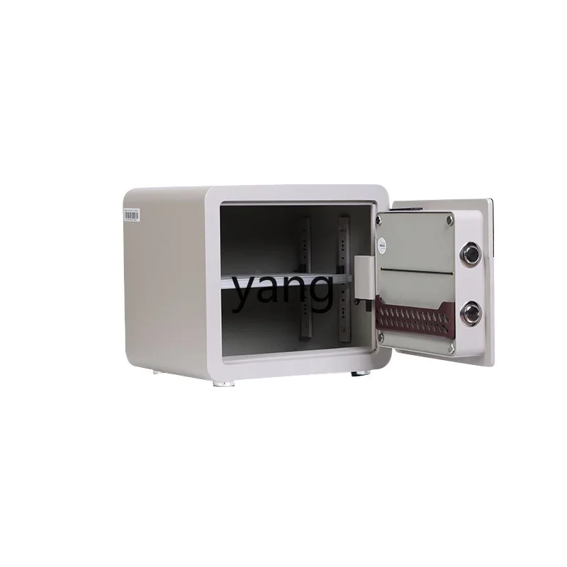 LTT household small all-steel fingerprint password safe into the wall wardrobe bedside safe deposit box