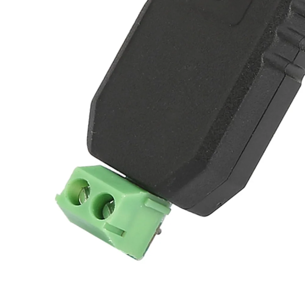 

2PCS Portable Black USB to RS485 Converter Mini Size Plug Play RS485 Adapter Module RS485 Converter Adapter Serial Communication