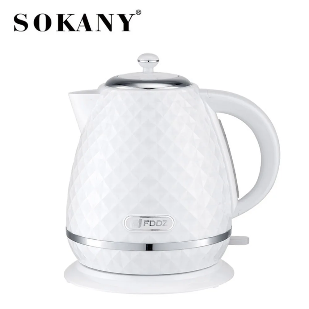 

Electric Kettle, 1.7L Stainless Steel Tea Kettle2200W Fast Heating Hot Water Boiler with Auto Shut-off & Boil-Dry Protection